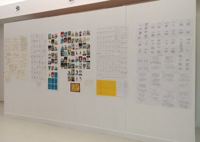 Restitution du projet "C'était 7 familles" — Ecole d'art de la Roche-sur-Yon — mars2017 - Hélène Duclos