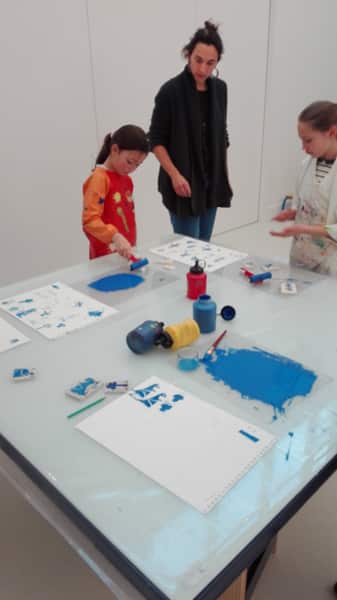 workshop enfants - Ecole d'art de la Roche sur Yon - Hélène Duclos